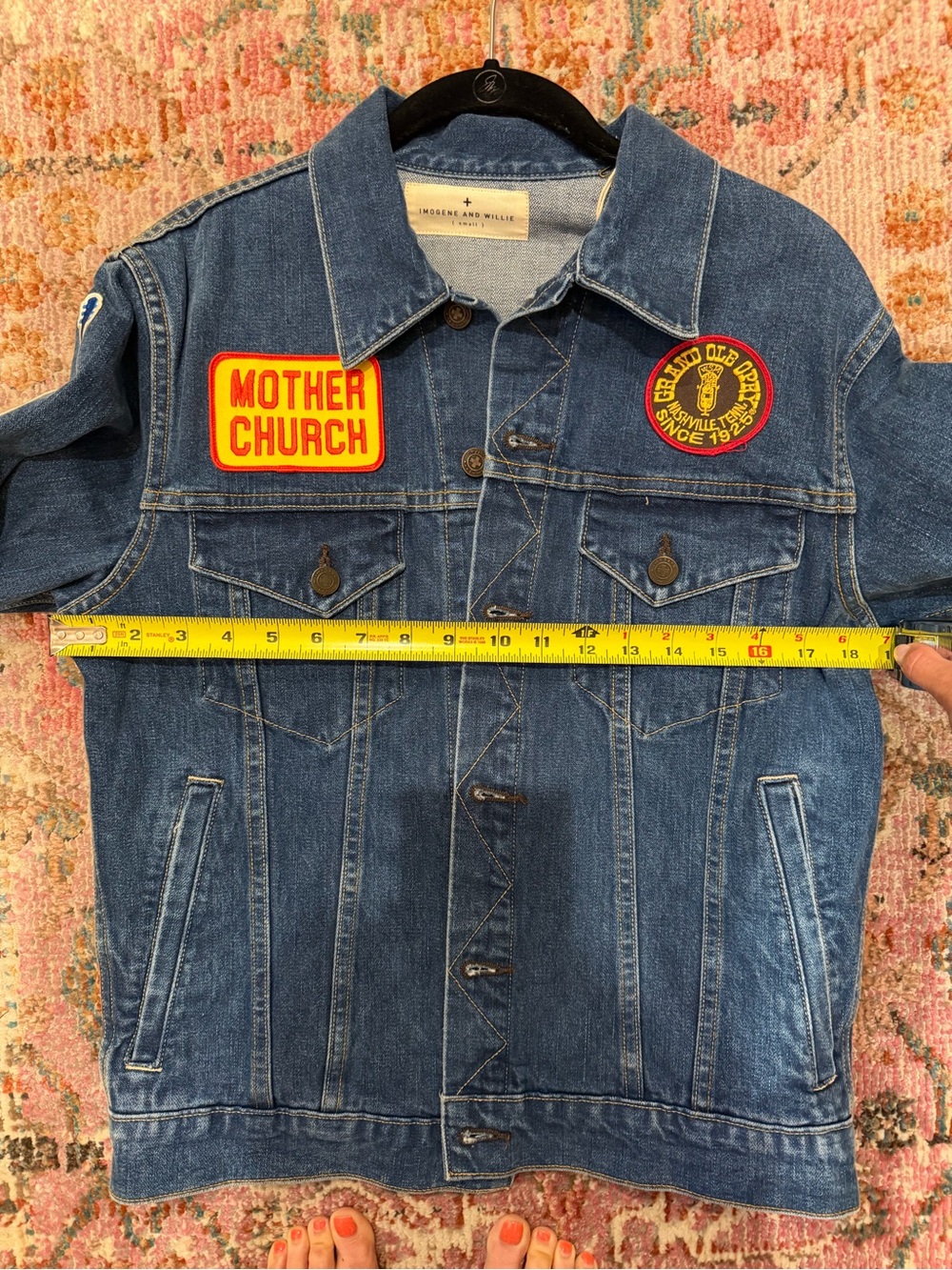 NWT Imogene + Willie x Grand Ole Opry Patch Blast Denim Jacket - Picture 10 of 10